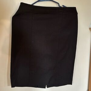 Van Heusen black pencil skirt